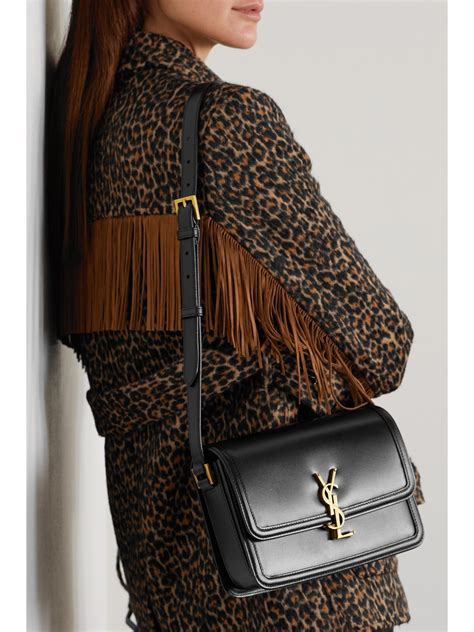 Saint Laurent Solferino Medium Leather Shoulder Bag Handbags .